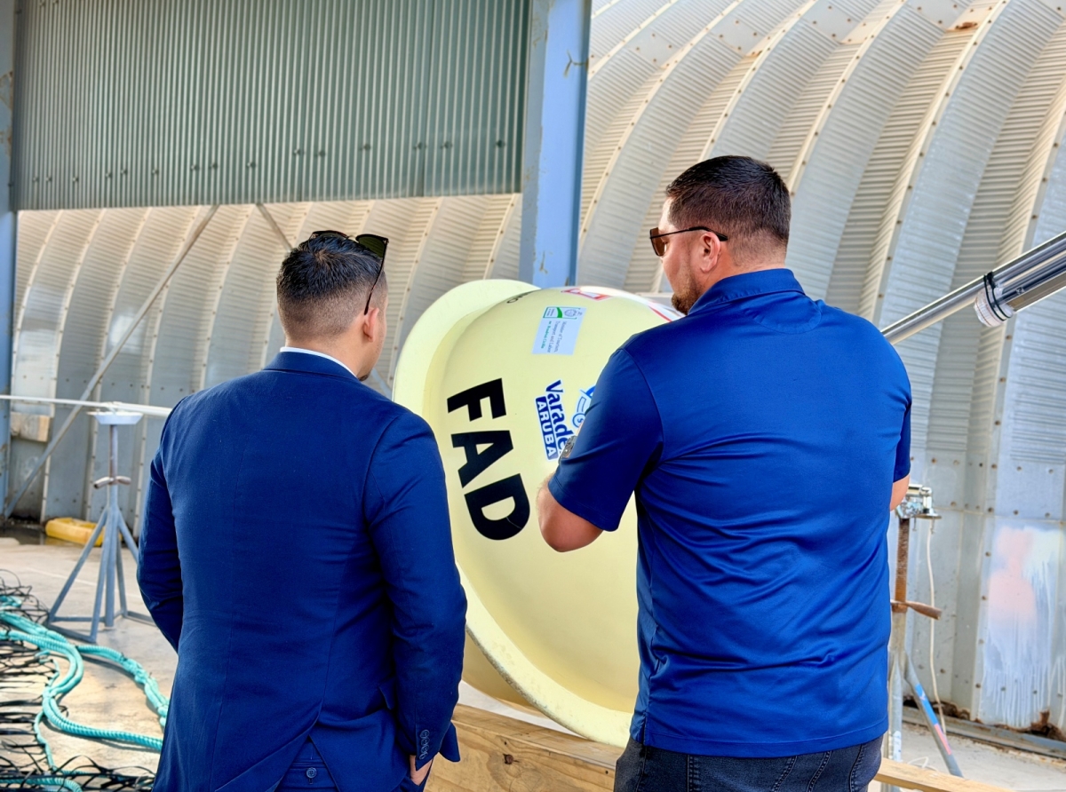 Ta alocando mas FAD’s den lama rond Aruba cu meta pa yuda nos piscadonan