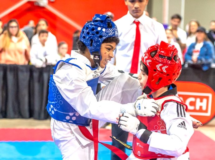 Taekwondo Team Aruba a gana varios medaya na Florida Cup