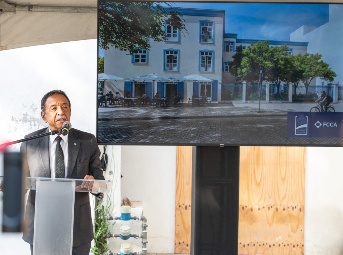 Studentenflat den Oranjestad ta un proyecto innovativo pa bienestar di studiantenan