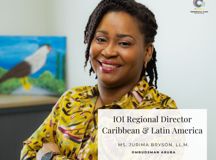 Ombudsman di Aruba ta wordo eligi como Regional Director di Caribe y Latino America di IOI