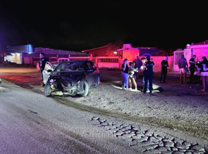 Diferente hende herida den accident fuerte na Cumana