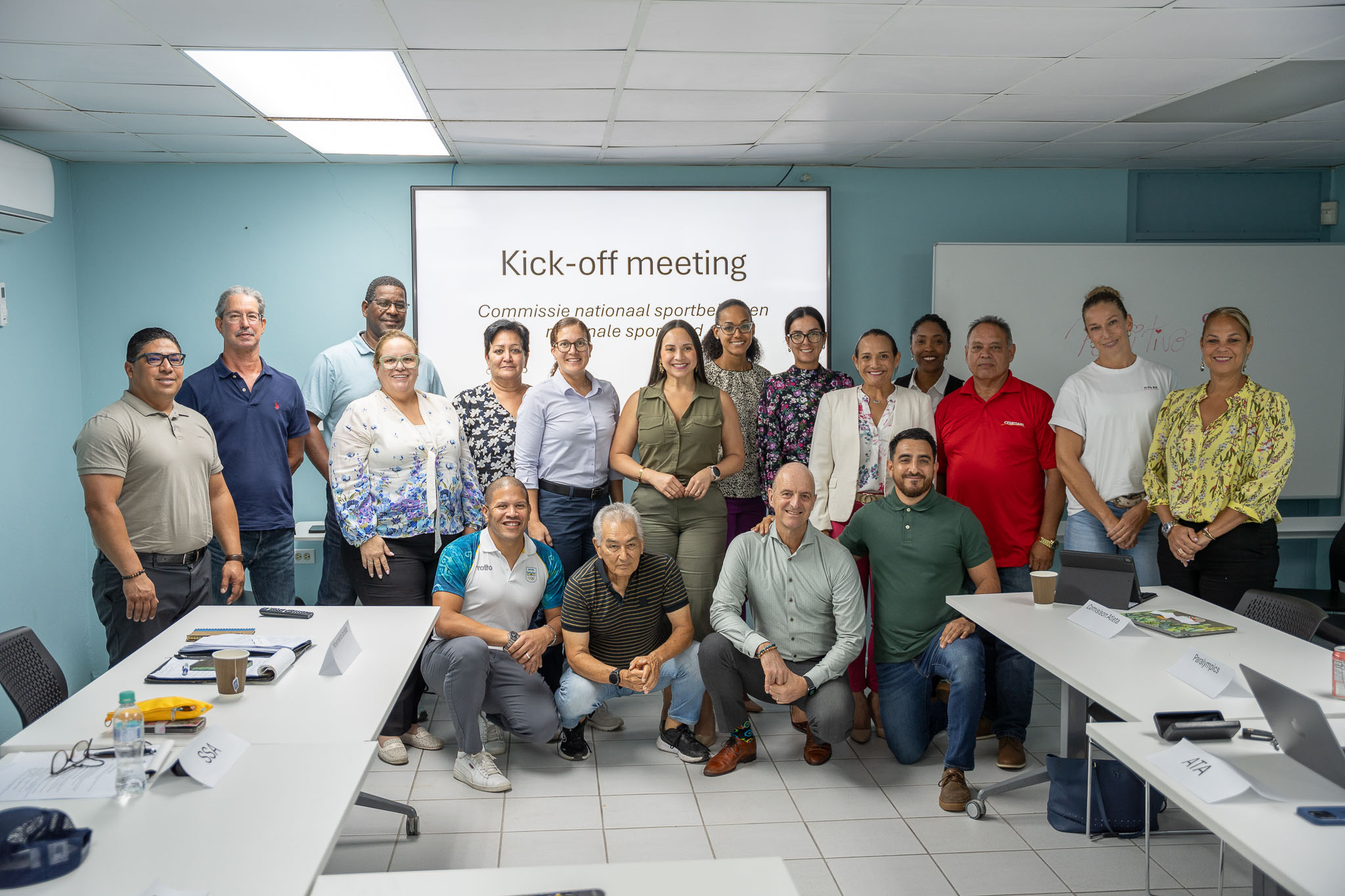 ‘Kick-off Meeting’ di introduccion di Maneho Nacional di Deporte y Conseho Nacional di Deporte pa Aruba