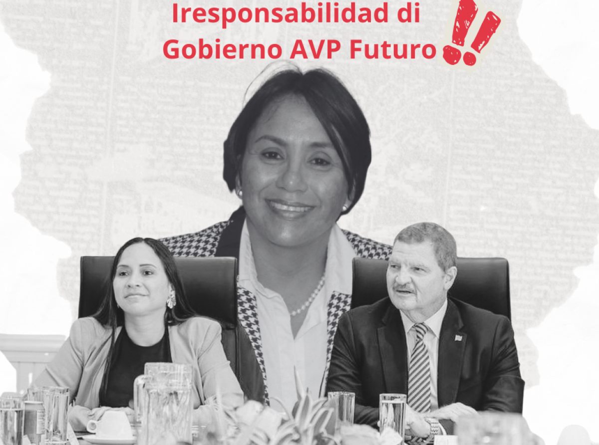 ‘Pleito entre AVP y Futuro ta laga Aruba sin bos na Hulanda’