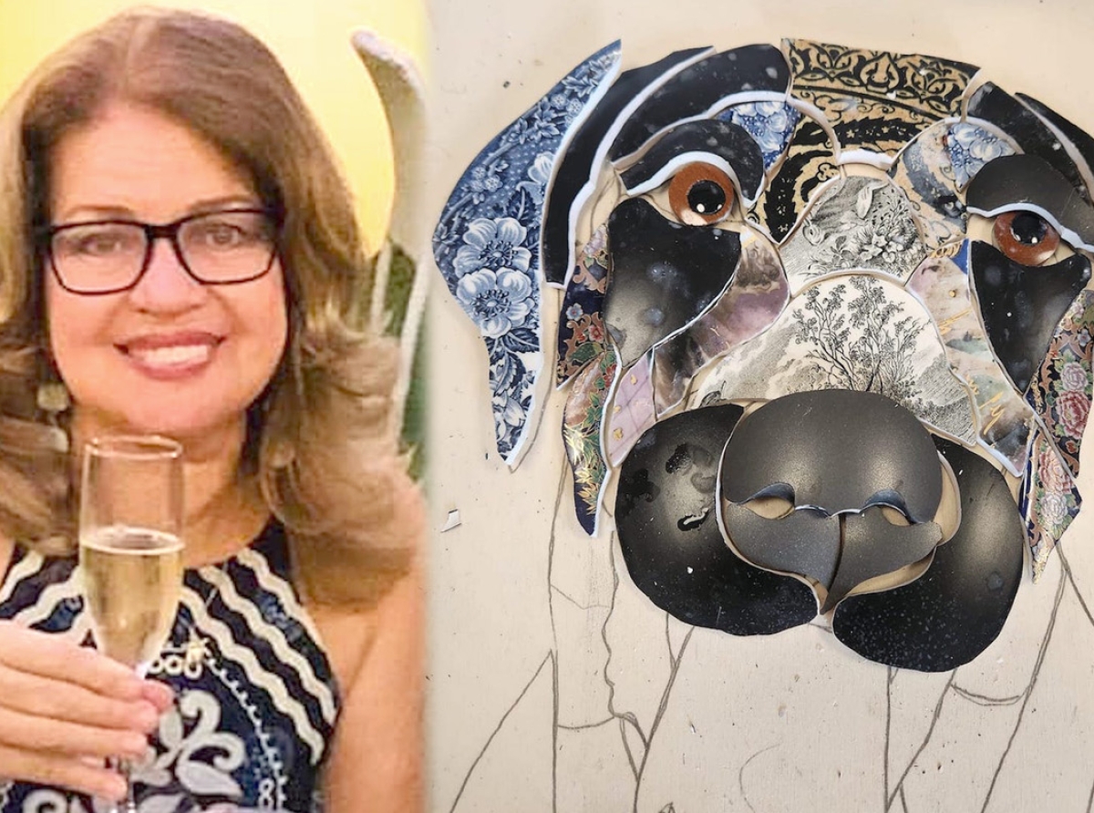 Dialuna ta cuminza workshop di Picassiette cu artista Enrita Werleman