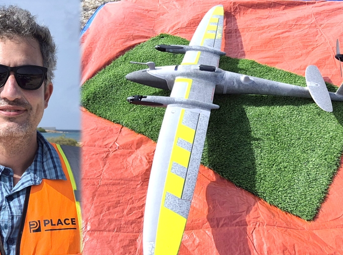 Aruba uzando tecnologia moderno den proyecto pa recoge data geografico di resolucion halto