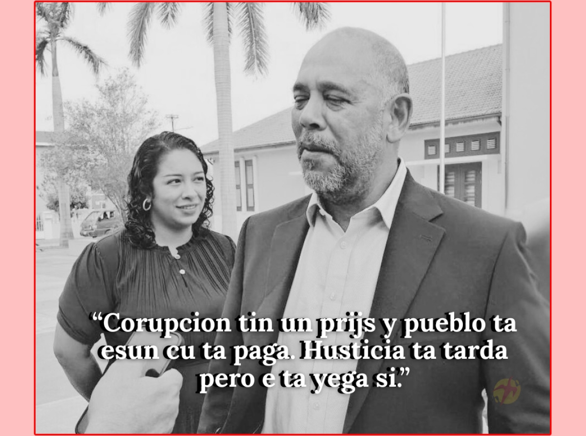 Corupcion tin un prijs y ta e ciudadano ta pagando p’e