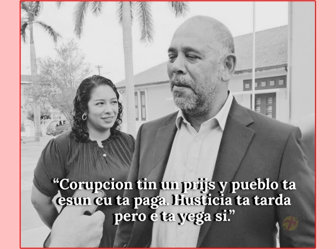 Corupcion tin un prijs y ta e ciudadano ta pagando p’e