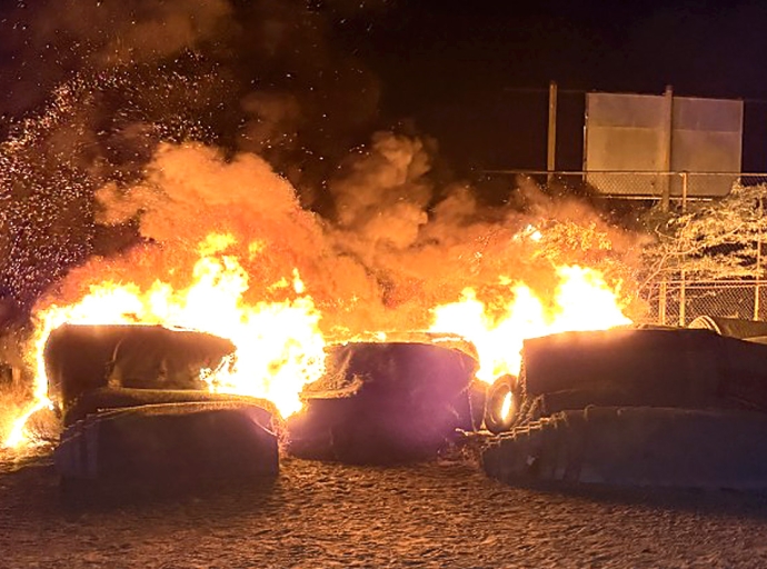 Dos piroman deteni Diahuebs marduga na Noord