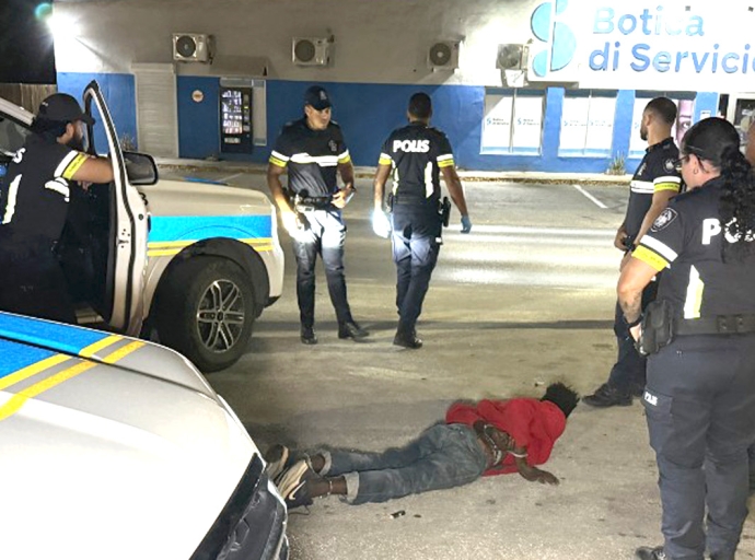 Hopi Polis pa por a domina un homber agresivo na Noord