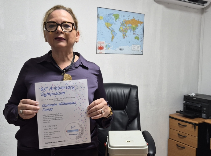 Ta invita comunidad na e simposio pa celebra 65 aniversario di Koningin Wilhelmina Fonds