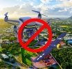 Ta prohibi uzo di drones of cualkier sorto di aeronave riba pais Aruba di 17 pa 18 di  maart 2026