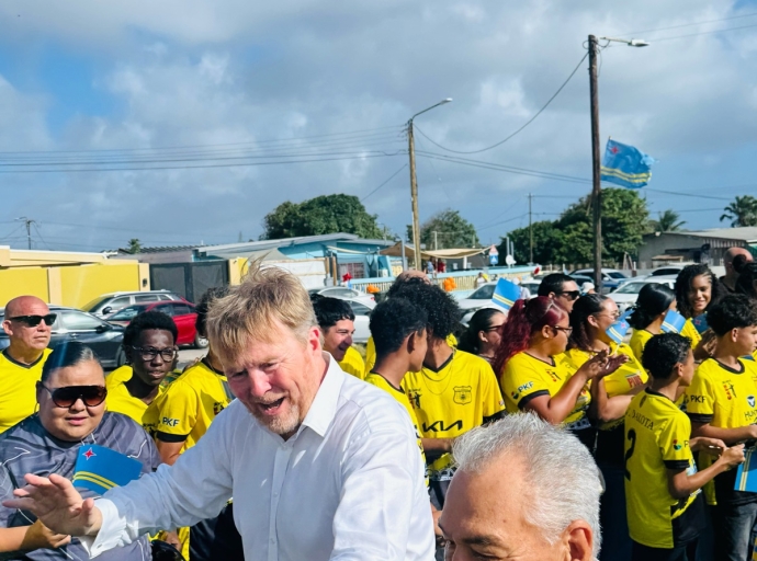 Futbolistanan di SV Dakota a ricibi Rey Willem-Alexander