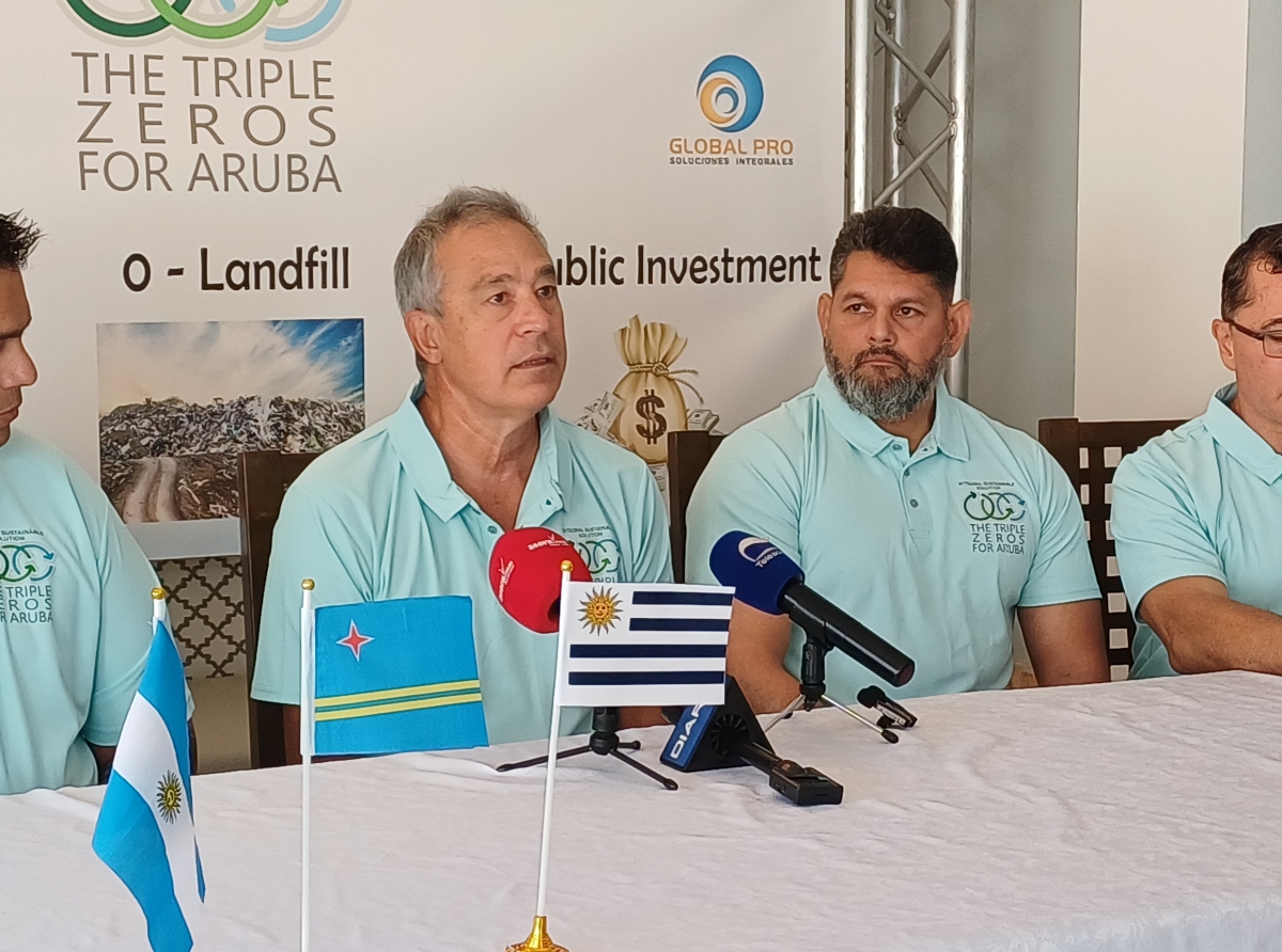 ‘The Triple Zeros for Aruba’ ta e tecnologia como un posibel solucion integral pa maneho di desperdicio