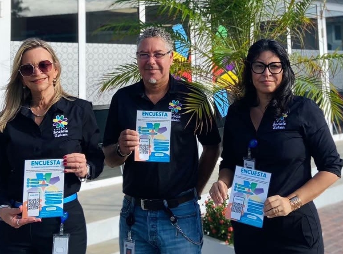 Departamento di Asunto Social ta lansa encuesta ‘Satisfaccion di Cliente’