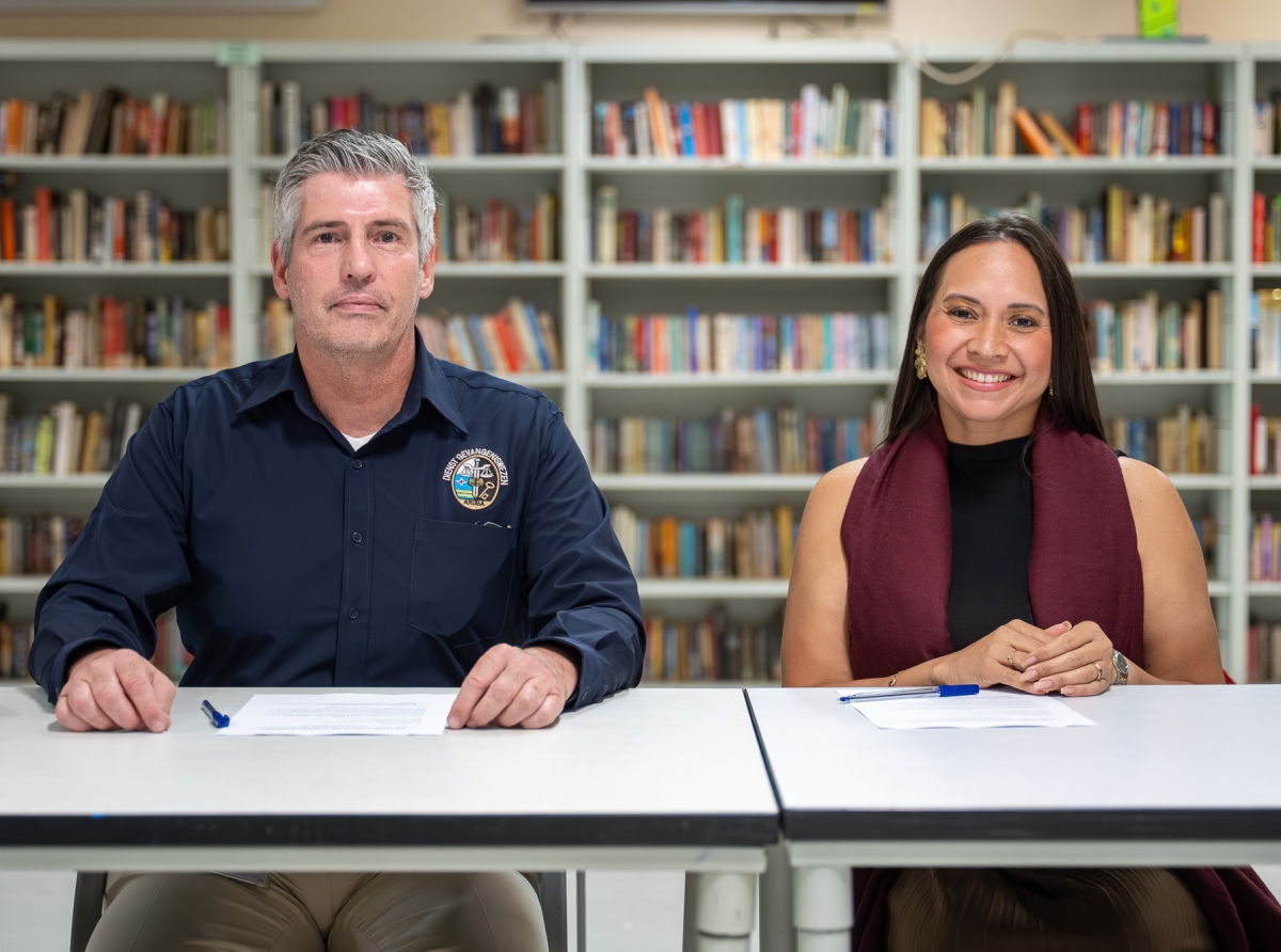 Minister a firma un MOU pa proyecto di educacion di nivel medio profesional na KIA