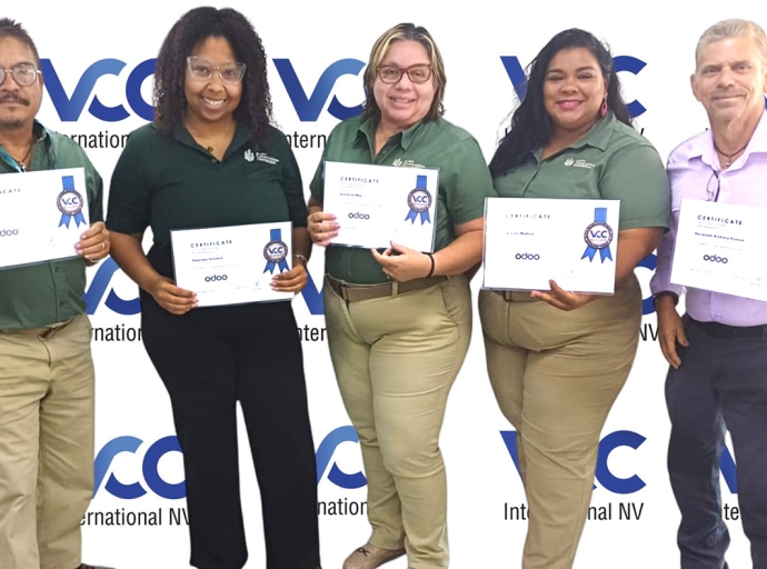 Profesionalnan di Aruba Conservation Foundation a sigui curso di Odoo