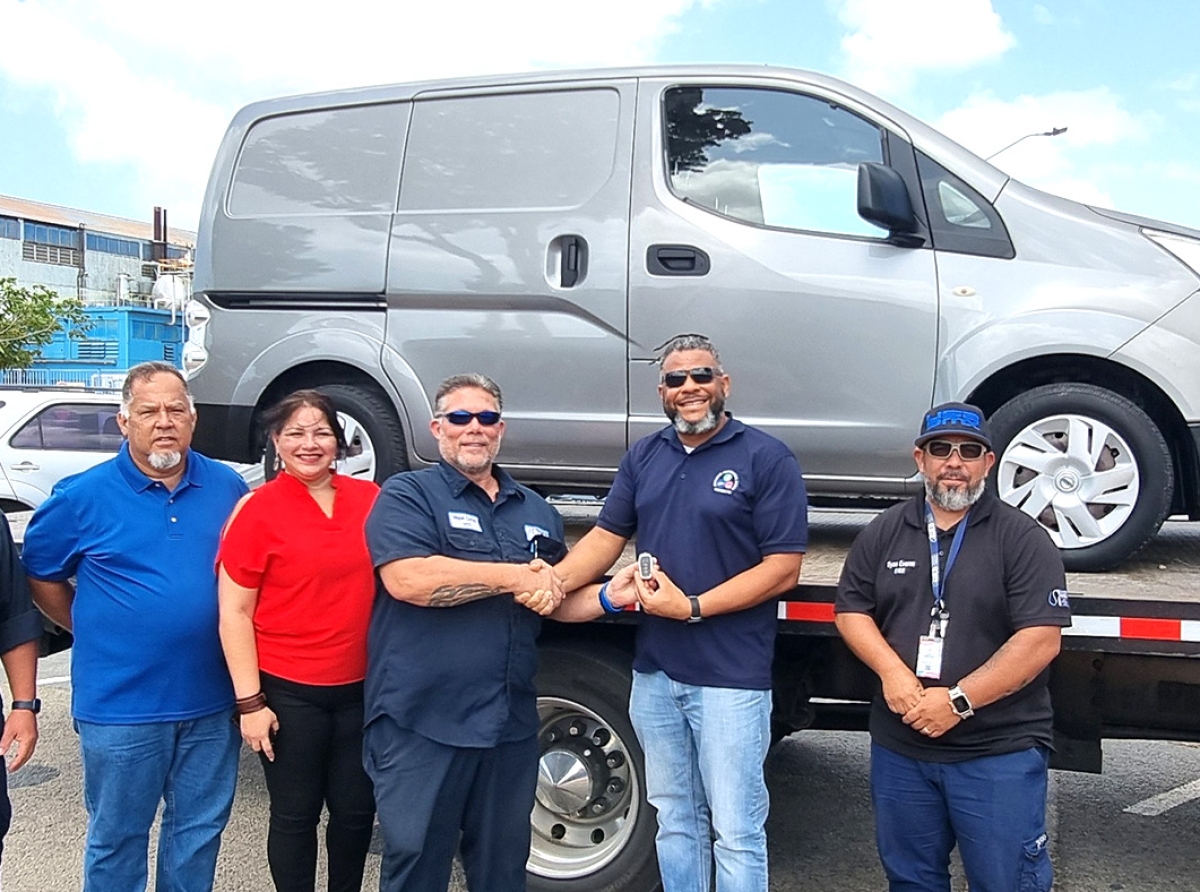 WEB a regala EPB Oranjestad un vehiculo electrico