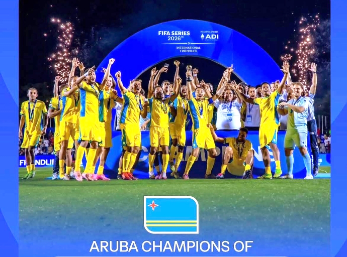 Aruba a bira campeon di The FIFA Series 2026 di Grupo B