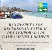 Disfruta di campamento sin lubida proteccion y responsabilidad pa nos naturalesa
