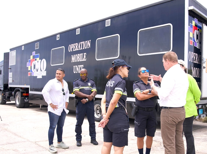 Durante Semana Santa a vigila siguridad y limpiesa den area di campamento