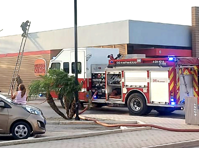 Cushina di Burger King na Playa a kima