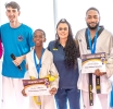 Joshua Klaber a participa na algun competencia di Taekwondo na Europa