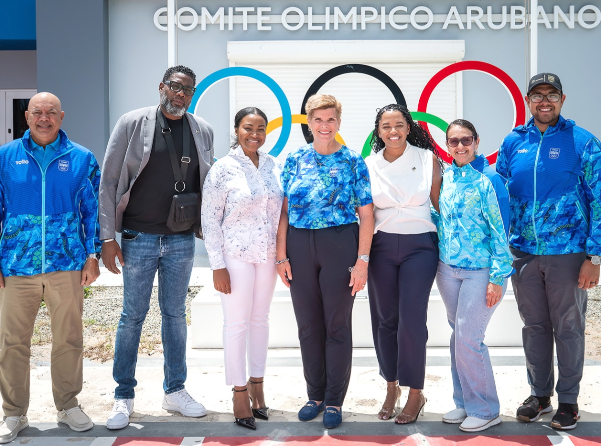 Comite Olimpico a reuni cu FDOK di Corsou pa cooperacion na bienestar di atletanan