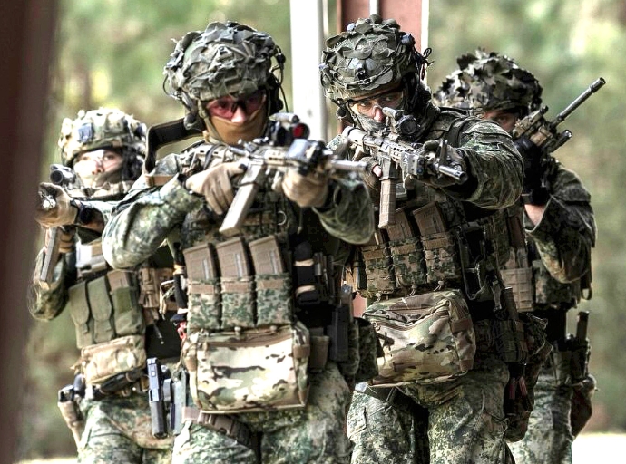 Diferente unidad militar di Aruba a pasa den exitoso training pa ‘Caribbean Urban Warrior’ na Merca