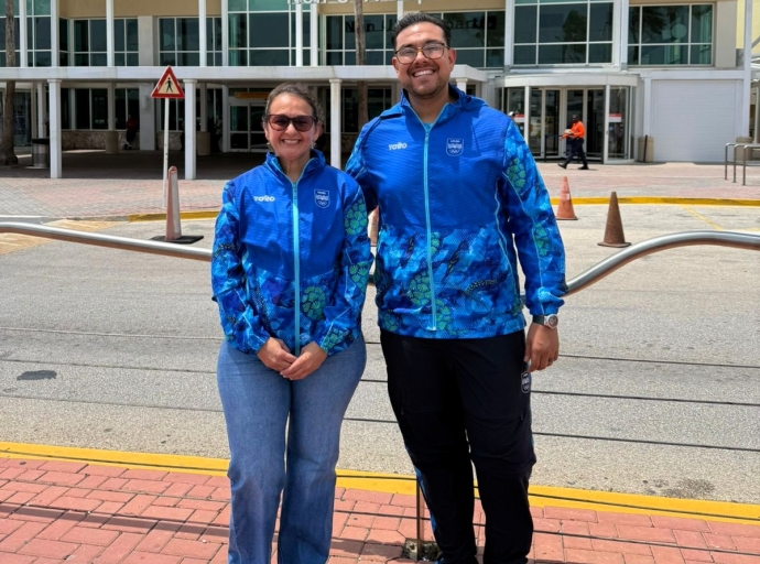 Team Aruba a cuminsa nan biahe pa Weganan Suramericano di Hubentud 2026