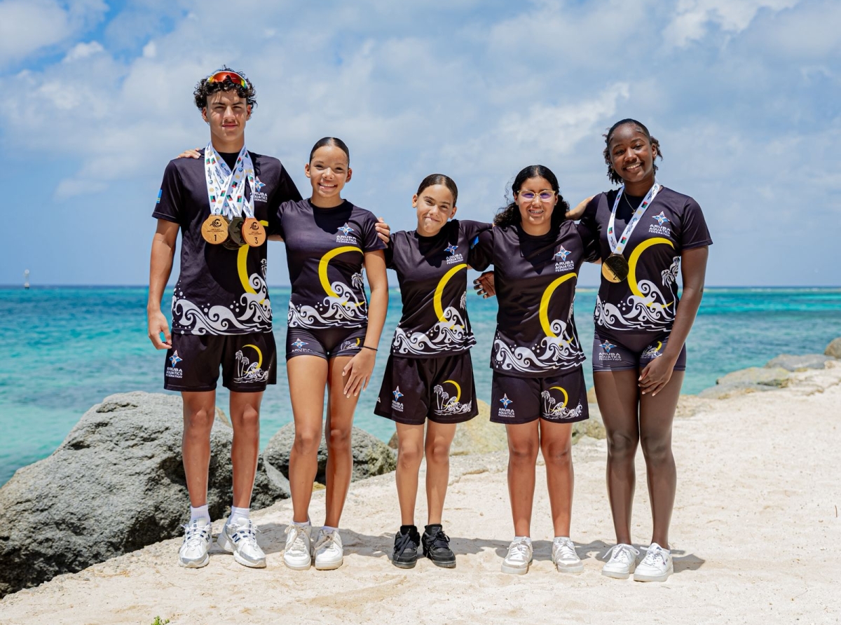 Stingray Swimming Team cu tremendo prestacion na CARIFTA 2026