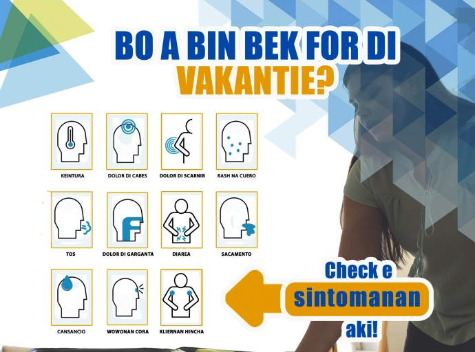 DVG ta alerta tur biaheronan cu a regresa Aruba despues di dianan di vacantie