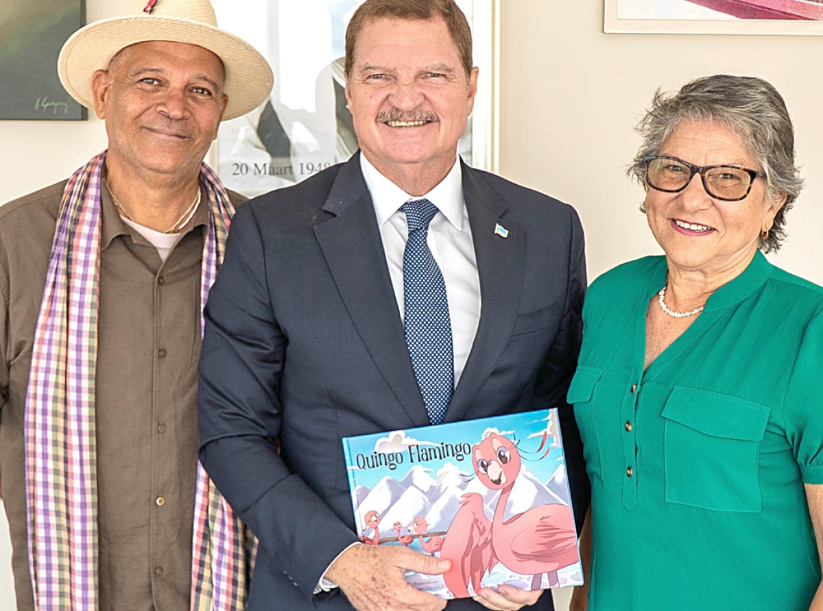 Buki di mucha y historia inspirador presenta den encuentro cu Prome Minister