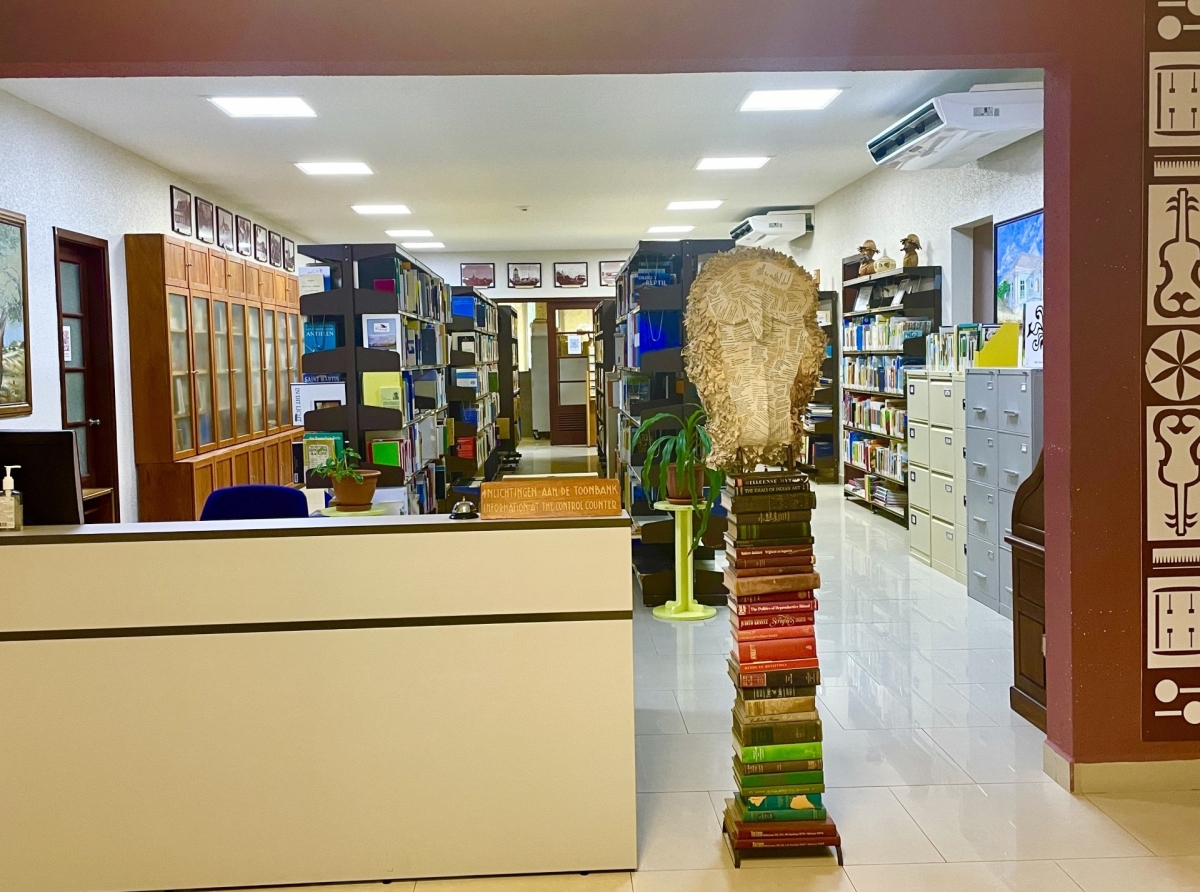 Ban Wiki lo ta dialuna awor na Departamento Arubiana-Caribiana di Biblioteca Nacional