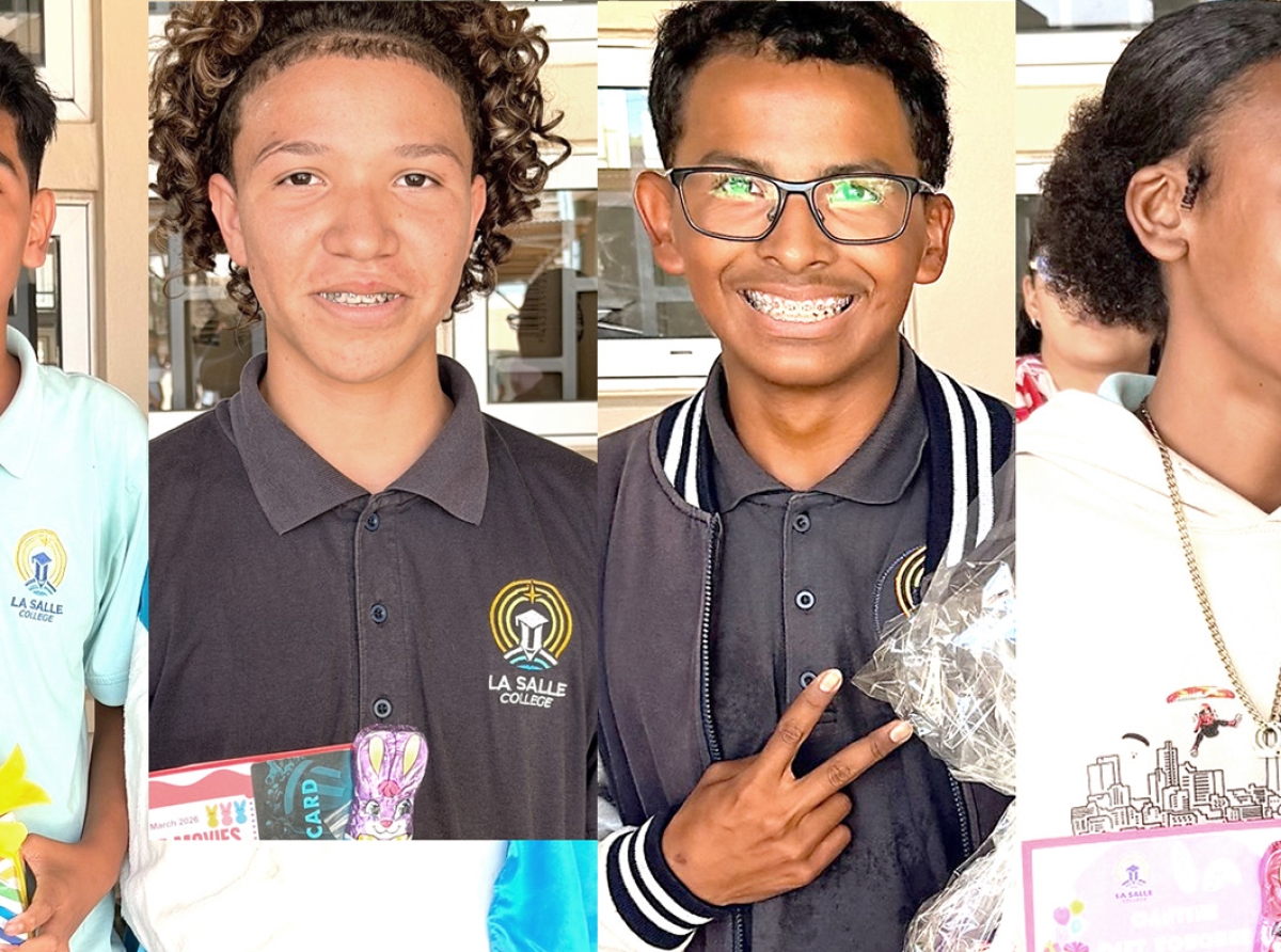 Esaki ta e ganadornan di Buscamento di Webo di La Salle College