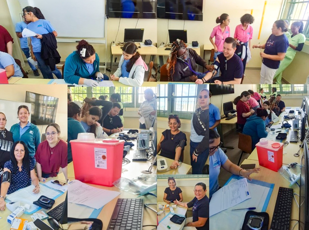 Proyecto exitoso di check salud na Colegio EPI