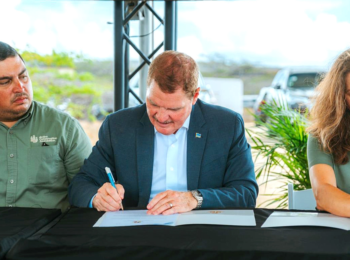 Firma di Memorandum of Understanding ta fortalece cooperacion pa conservacion y desaroyo sostenibel