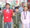 Cuater atleta di Taekwondo Team Aruba a clasifica pa AAU National