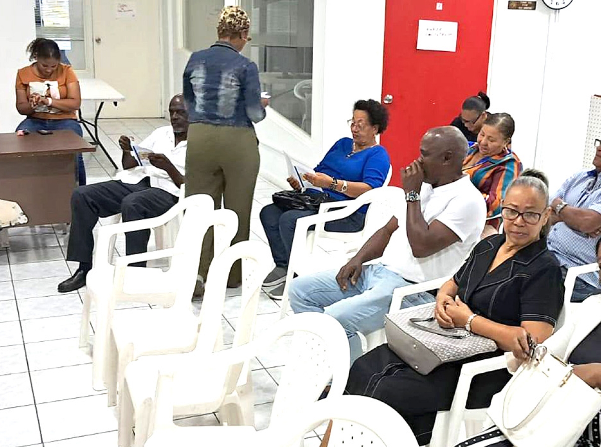 Exitoso charla encuanto diabetes na esnan di Fundacion Dominicana Arubanse Juan Pablo Duarte
