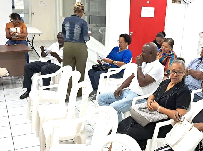 Exitoso charla encuanto diabetes na esnan di Fundacion Dominicana Arubanse Juan Pablo Duarte
