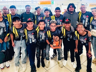Team di Aruba a logra di dos lugar den torneo na Corsou