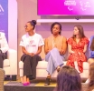 Nicole Hoevertsz como panelista na ‘Women in Para Sports Americas Aruba Summit’