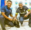 Cuerpo Policial Aruba a duna bon bini na K9 Carla