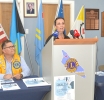 Xavier University cu team medico pa haci chekeo na Feria di Salud na San Nicolas