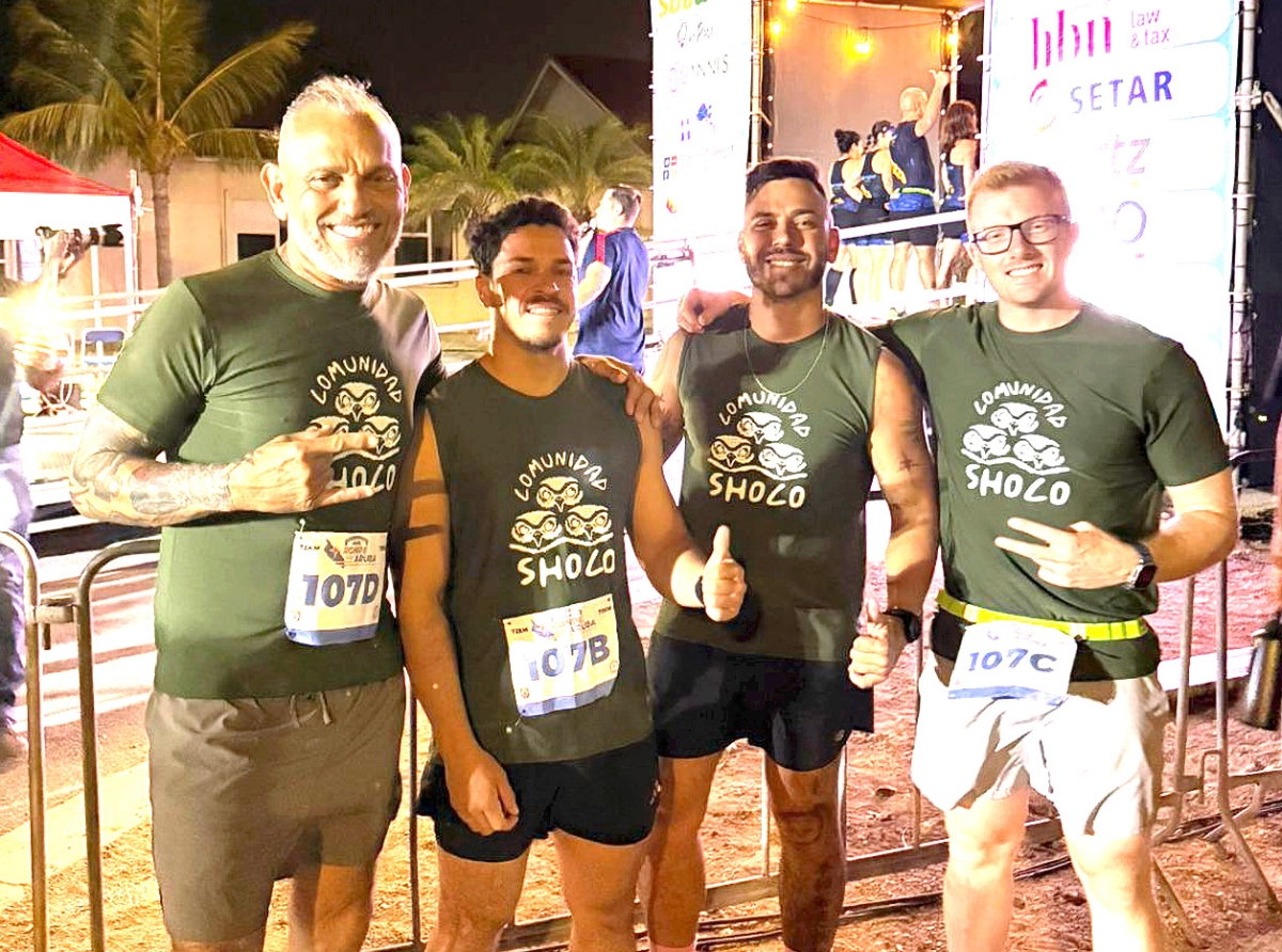 Iberostar Aruba den participacion comunitario, excelencia atletico y concientisacion di conservacion