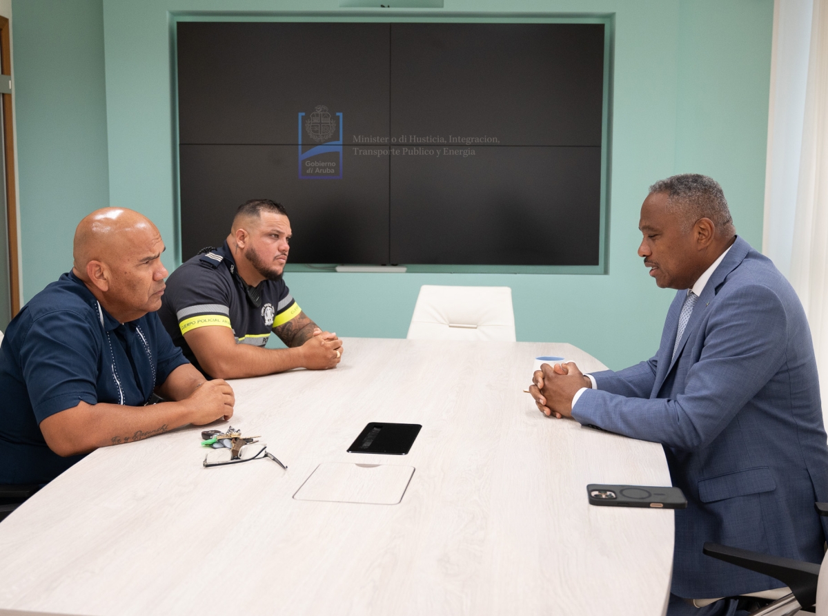 Minister Dowers a reuni cu directiva nobo di Sindicato di Polis