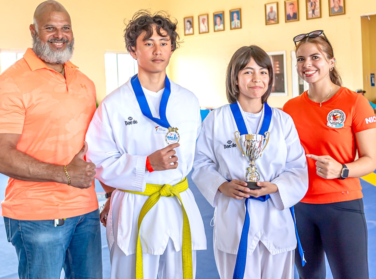 Allison Pava Escobar a sali Best Poomsea den Cas Bon Cup 2026