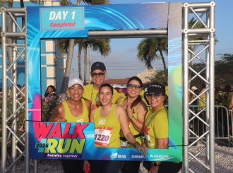 Aruba Bank Walk & Run 2026 a cuminsa cu hopi energia y entusiasmo!