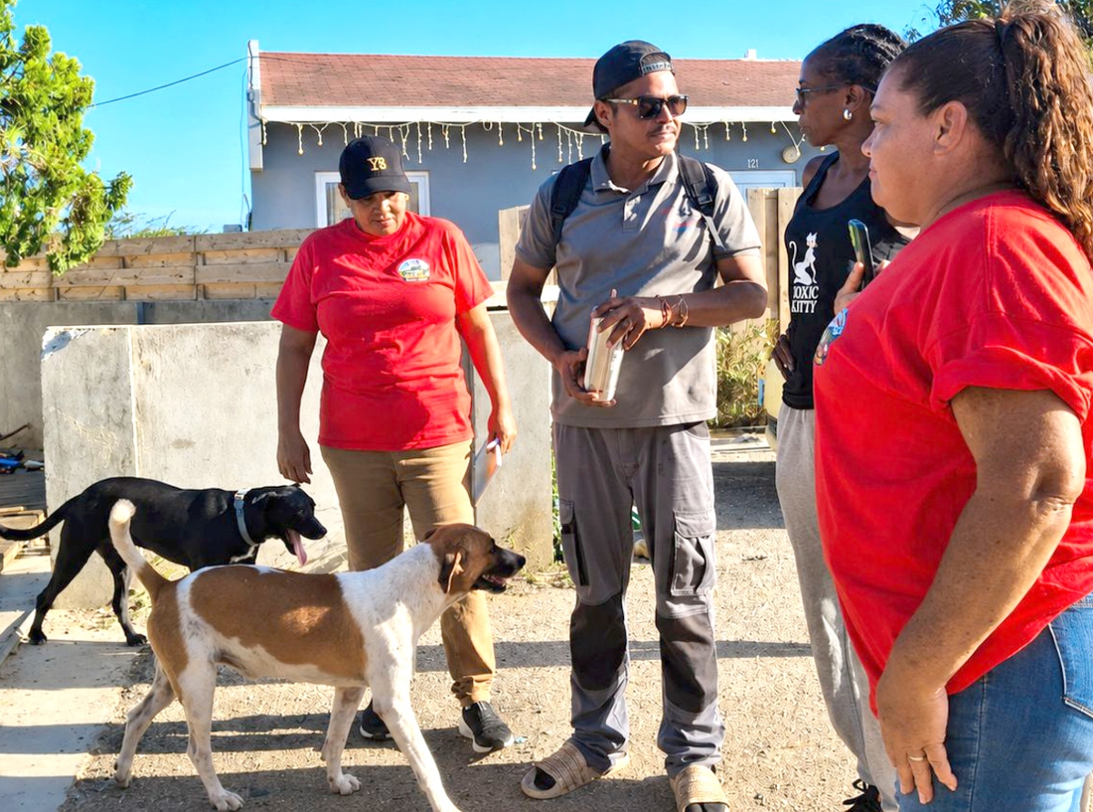 Bario Mabon y Fundacion Luna a uni forsa pa atende problematica di cacho den comunidad