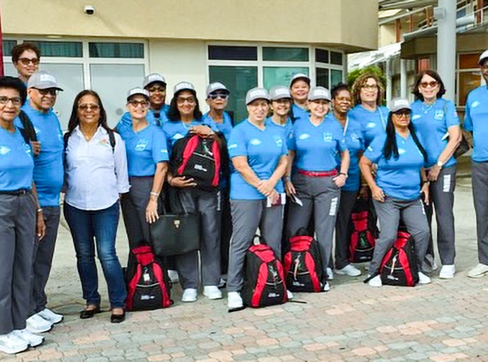 Grupo di Aruba a bay participa na Olimpiada pa nos Grandinan na Bonaire