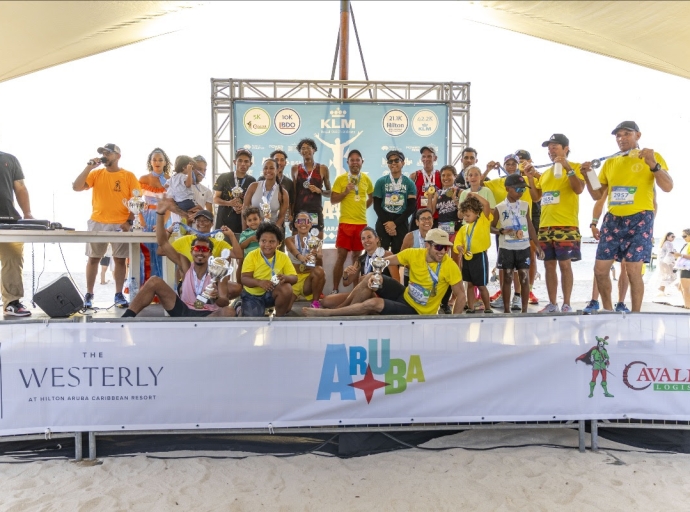 Por lo menos 3 mil participante for di 42 pais a registra pa KLM Aruba Marathon
